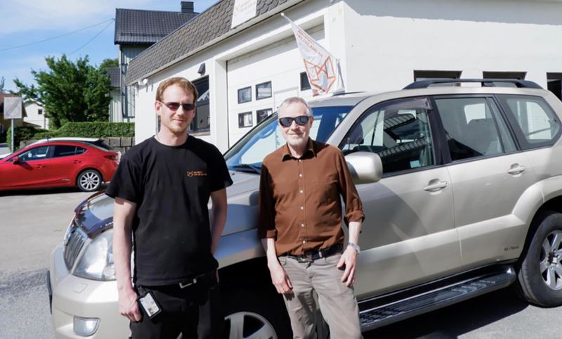 Arne kjørte 70 mil for å få rustbehandling på bilen:–⁠ Jeg hadde ikke forventet å få kunder helt fra Tromsø